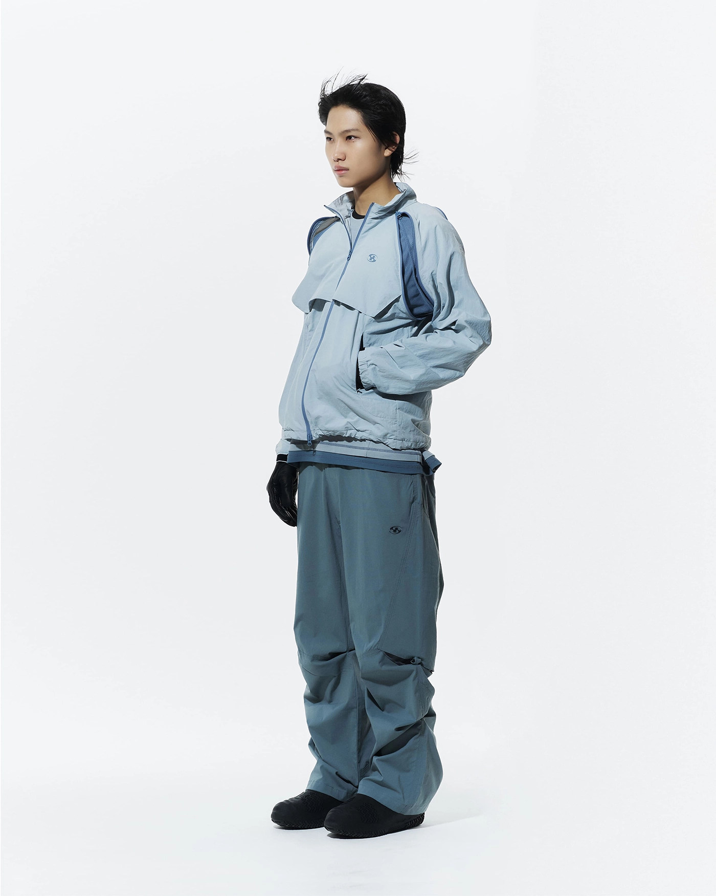 SAN SAN GEAR SLASH ZIPPER JACKET